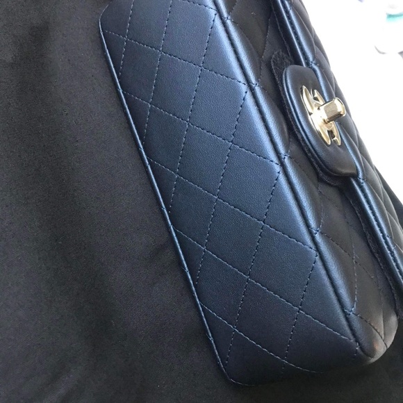 Chanel Iridescent Mini Top Handle Bag BTW Posh takes 20%! Price pretty FIRM - Picture 8 of 10